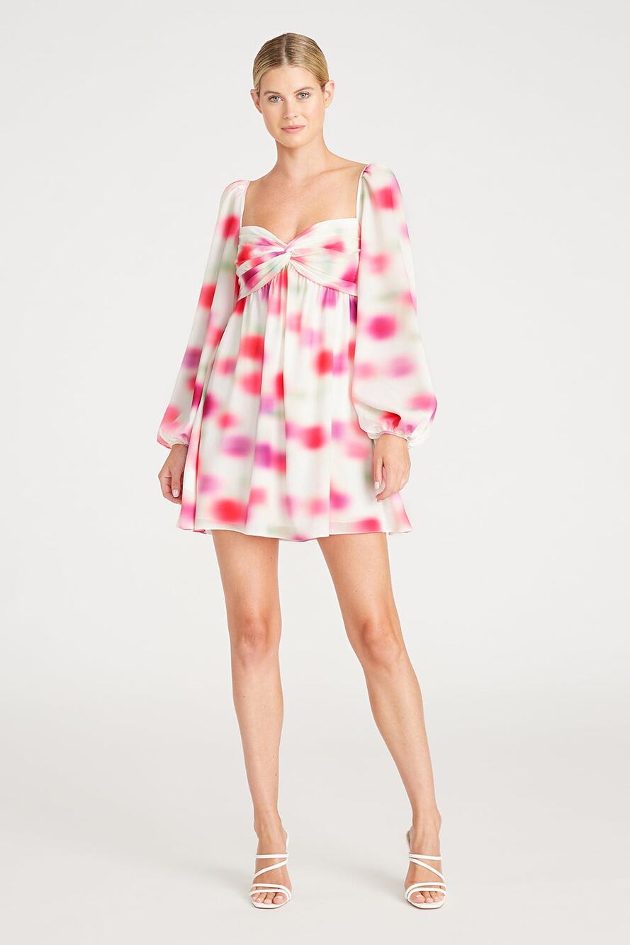 AMUR Marlow Empire Mini Dress